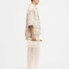 Das Aloe-Hemd Boxy-Hemd aus Bananen-Jacquard