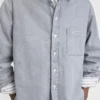 Das Boulanger-Hemd Puffiges Denim-Overshirt