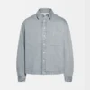 Das Boulanger-Hemd Puffiges Denim-Overshirt