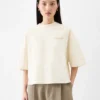 Das Corto T-Shirt Boxy besticktes T-Shirt
