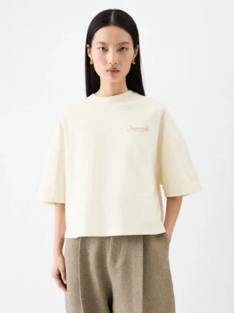 Das Corto T-Shirt Boxy besticktes T-Shirt