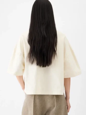 Das Corto T-Shirt Boxy besticktes T-Shirt