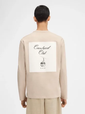 Das Courchevel-T-Shirt Langärmliges Logo-T-Shirt – exklusiv online und in unserer Boutique in Courchevel erhältlich