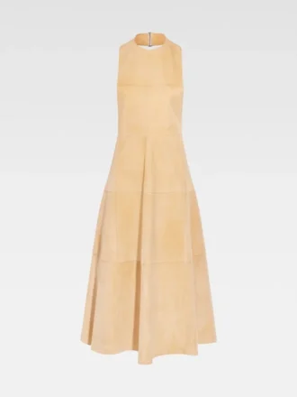 Das Favola-Kleid Wildleder-Halterkleid