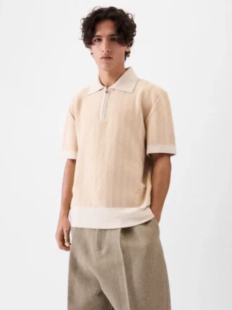Das Gio-Poloshirt Poloshirt mit Reißverschluss