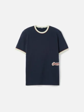 Das Gio T-Shirt Kurzärmeliges T-Shirt mit gesticktem Aufnäher