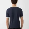 Das Gio T-Shirt Kurzärmeliges T-Shirt mit gesticktem Aufnäher
