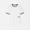 Das Gio T-Shirt Kurzärmeliges T-Shirt mit gesticktem Aufnäher