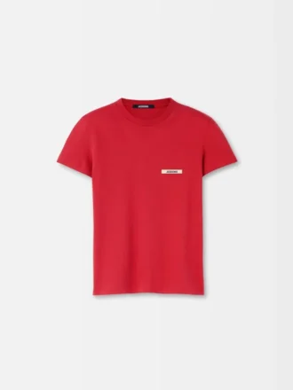 Das Gros Grain Kurzarm-T-Shirt Grosgrain-Logo-T-Shirt