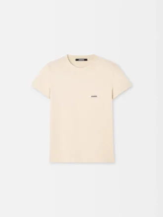 Das Gros Grain Kurzarm-T-Shirt Grosgrain-Logo-T-Shirt