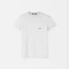 Das Gros Grain Kurzarm-T-Shirt Grosgrain-Logo-T-Shirt