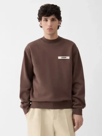 Das Gros Grain Sweatshirt Sweatshirt mit Grosgrain-Logo