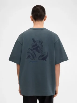 Das Haltères-T-Shirt Barbell-T-Shirt