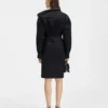 Das Hemdkleid Asymmetrisches Mini-Hemdkleid