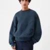 Das J-Sweatshirt T-Shirt mit gesticktem Monogramm