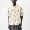 Das Jeanshemd Bowlinghemd mit Entenprint