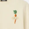 Das Karotten-T-Shirt Logo-T-Shirt mit Karottenaufnäher Das Karotten-T-Shirt Logo-T-Shirt mit Karottenaufnäher