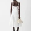 Das Kleid Agave Ausgestelltes Midikleid