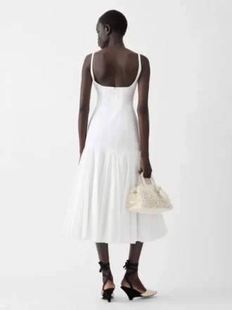 Das Kleid Agave Ausgestelltes Midikleid