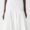 Das Kleid Agave Ausgestelltes Midikleid