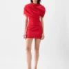 Das Kleid Castagna Drapiertes Minikleid