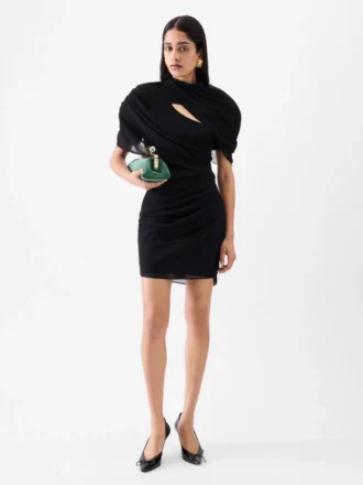 Das Kleid Castagna Drapiertes Minikleid