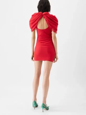 Das Kleid Castagna Drapiertes Minikleid