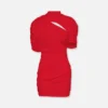 Das Kleid Castagna Drapiertes Minikleid