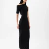 Das Kleid „Drapeado” Drapiertes Midikleid