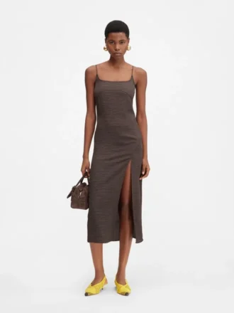 Das Kleid Notte Kleid mit Charm-Logo