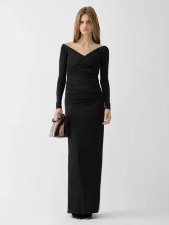 Das Kleid Rita Langes Wickelkleid
