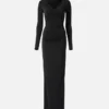 Das Kleid Rita Langes Wickelkleid