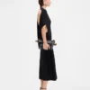 Das Kleid Salerno Asymmetrisches, drapiertes Kleid