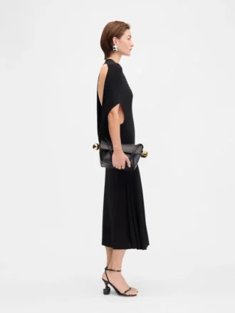 Das Kleid Salerno Asymmetrisches, drapiertes Kleid