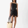 Das Kleid Spiaggia Kleid mit quadratischem Ausschnitt und integriertem Body