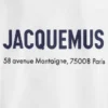Das Langarm-T-Shirt mit Montaigne-Adresse Langarm-T-Shirt mit aufgedruckter Adresse und Logo – exklusiv online und in unserem Pariser Store erhältlich