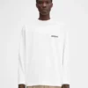 Das London Address Langarm-T-Shirt Langarm-T-Shirt mit aufgedruckter Adresse und Logo – exklusiv online und in unserem Londoner Store erhältlich