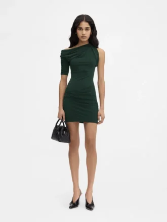 Das Mini-Kleid „Drapeado” Drapiertes Mini-Kleid