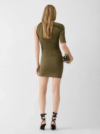 Das Mini-Kleid „Drapeado” Drapiertes Mini-Kleid