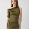 Das Mini-Kleid „Drapeado” Drapiertes Mini-Kleid