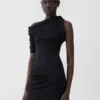 Das Mini-Kleid „Drapeado” Drapiertes Mini-Kleid