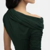 Das Mini-Kleid „Drapeado” Drapiertes Mini-Kleid