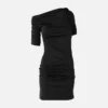 Das Mini-Kleid „Drapeado” Drapiertes Mini-Kleid