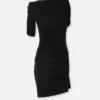 Das Mini-Kleid „Drapeado” Drapiertes Mini-Kleid