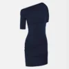 Das Mini-Kleid „Drapeado” Drapiertes Mini-Kleid