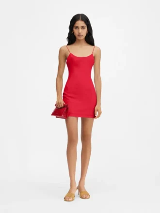 Das Minikleid „Sablier” Jersey-Slipkleid