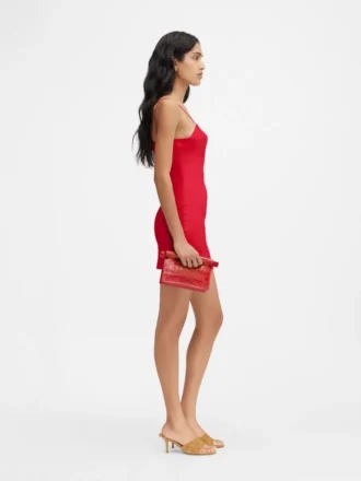 Das Minikleid „Sablier” Jersey-Slipkleid