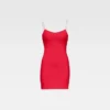 Das Minikleid „Sablier” Jersey-Slipkleid