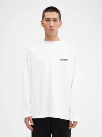 Das New York Address Langarm-T-Shirt Langarm-T-Shirt mit aufgedruckter Adresse und Logo – exklusiv online und in unserem New Yorker Store erhältlich