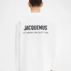 Das New York Address Langarm-T-Shirt Langarm-T-Shirt mit aufgedruckter Adresse und Logo – exklusiv online und in unserem New Yorker Store erhältlich